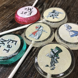 Alice in Wonderland Hard Candy Lollipops Suckers