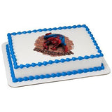 OFFICIALLY LICENSED SPIDERMAN EDIBLE CAKE IMAGE TOPPERS