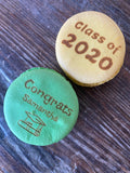 Custom Logo or Message Macarons