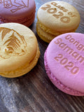 Custom Logo or Message Macarons