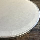 Round Silver Foil Wrapped Thick Cake Board