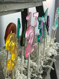 Number Lollipop Cake Toppers