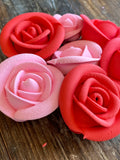 Premade Sugar Roses for Cupcakes Wedding Cakes and More