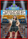 Movie Theater Red Carpet Birthday Invitation