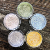 Sampler Flash Dust ™ Natural Edible Glitter with No Red 3 Sets