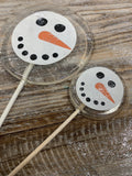Large & Small Snowman Lollipops