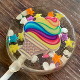 Unicorn Icecream & Rainbows Suckers