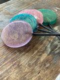 Golden Gemstone Jewel Tone Lollipops
