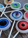 Eye Ball Image Sucker Lollipop Candy Favors