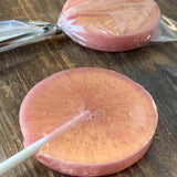 Rose Gold Hard Candy Sucker Lollipops by NFD