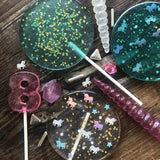 Giant Unicorn Confetti Lollipops
