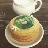 Antique Gold Edible Snowflakes Sprinkles Infused with Gold Flash Dust Glitter for Food & Drinks