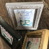 Personalized Chocolate Picture Frames Gifts for Mother's Day & Missing You