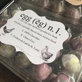 Carton of Rainbow Shimmer Chocolate Mini Eggs Gift Set