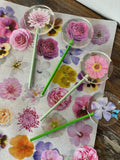 35 Individual Edible Flowers Leaves YOU CUT OUT on Edible Wafer Paper Per Sheet