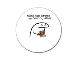 Custom Design Your Own Edible 7.5" Image Toppers for Round Cakes