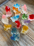Mini Hard Candy Crystal Cluster Cupcake Toppers