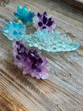 Edible Hard Candy Crystal Cluster Cake & Cupcake Toppers