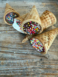 Joy Cones Sample Size Ice Cream Cones 450S Waffle Cones