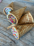 Joy Cones Sample Size Ice Cream Cones 450S Waffle Cones