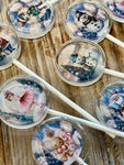 Vintage Lollipops for Christmas Holiday Party Gifting & Stocking Stuffers