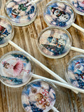 Vintage Lollipops for Christmas Holiday Party Gifting & Stocking Stuffers