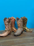 Edible Cowboy Boot Cake Toppers, Hard Candy Isomalt Decorations, Western Cowgirl Birthday, Rodeo Party, Country Wedding