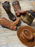 Edible Cowboy Boot Cake Toppers, Hard Candy Isomalt Decorations, Western Cowgirl Birthday, Rodeo Party, Country Wedding