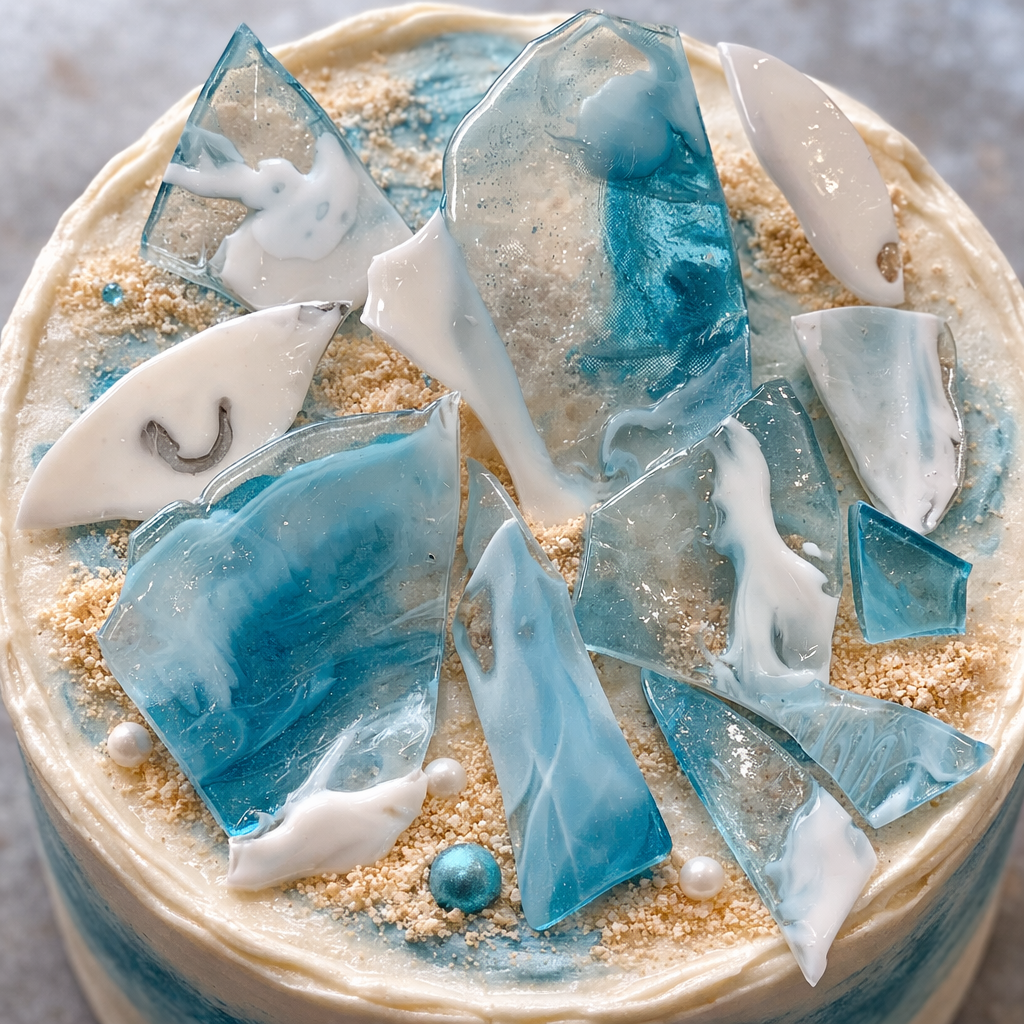 Edible Ocean Shards – Hard Candy Sea Glass for Beach, Mermaid & Ocean ...