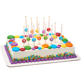 Happy Birthday Round Candle Holder with 13 Candles