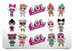 Custom Design Your Own Edible 8x10 Image Toppers for Quarter Sheet Cakes