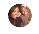 Custom Design Your Own Edible 7.5" Image Toppers for Round Cakes