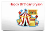 Custom Design Your Own Edible 8x10 Image Toppers for Quarter Sheet Cakes