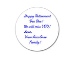 Custom Design Your Own Edible 7.5" Image Toppers for Round Cakes