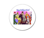 Custom Design Your Own Edible 7.5" Image Toppers for Round Cakes