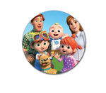 Custom Design Your Own Edible 7.5" Image Toppers for Round Cakes