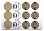 Custom Design Your Own Edible 8x10 Image Toppers for Quarter Sheet Cakes