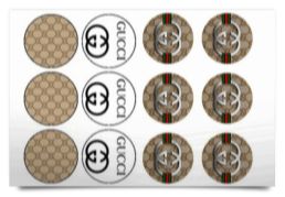 Custom Design Your Own Edible 8x10 Image Toppers for Quarter Sheet Cakes