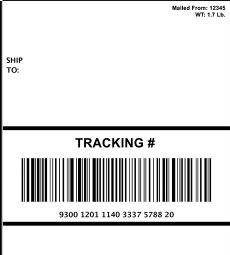 Design Your Own Edible 4x6 Shipping Label for Amazon & Package Cakes
