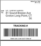 Design Your Own Edible 4x6 Shipping Label for Amazon & Package Cakes