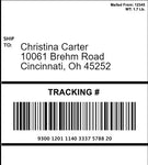 Design Your Own Edible 4x6 Shipping Label for Amazon & Package Cakes
