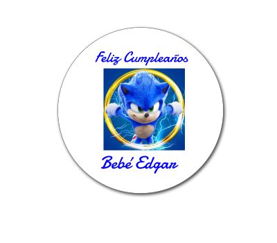 Custom Design Your Own Edible 7.5" Image Toppers for Round Cakes