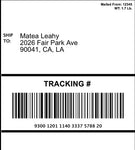 Design Your Own Edible 4x6 Shipping Label for Amazon & Package Cakes