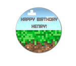 Custom Design Your Own Edible 7.5" Image Toppers for Round Cakes