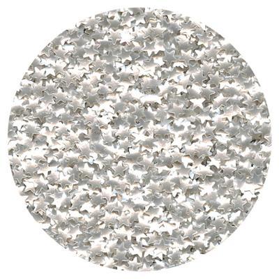 SILVER STARS EDIBLE GLITTER 4.5 Gram