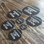 Round Custom Edible Images for Cookies Cupcakes & More
