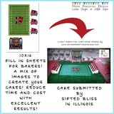 Edible Images to Make an FOOTBALL STADIUM Cake