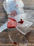 Custom Sugar Glass Broken Shards Halloween Finger Print Killer Dexter Squid Game Hard Candy Cake & Cupcake Decorations