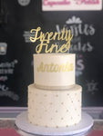 Edible Wafer Paper Text Wraps