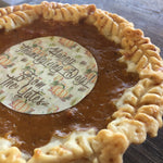 Mini Pumpkin Pie Edible Image Toppers